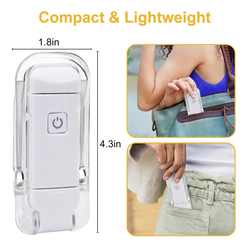 LED USB Rechargeable Book Light Reading Light