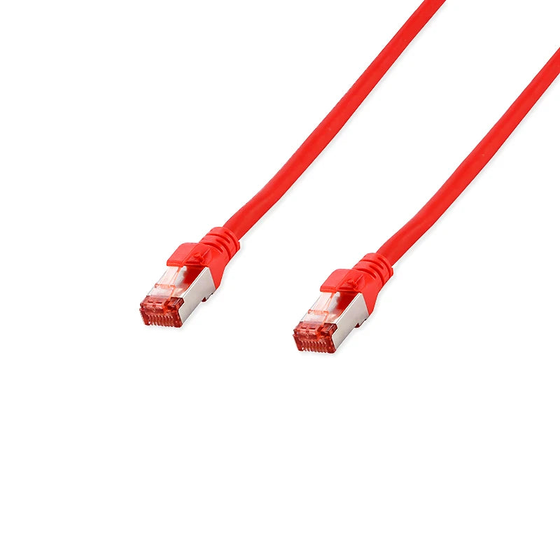 (12pcs/Pack) RJ45 Network Ethernet Cables Cat 6 SFTP Patch Cord Cable Cat6 0.25/0.5/1/2/3/5m 6 Colors