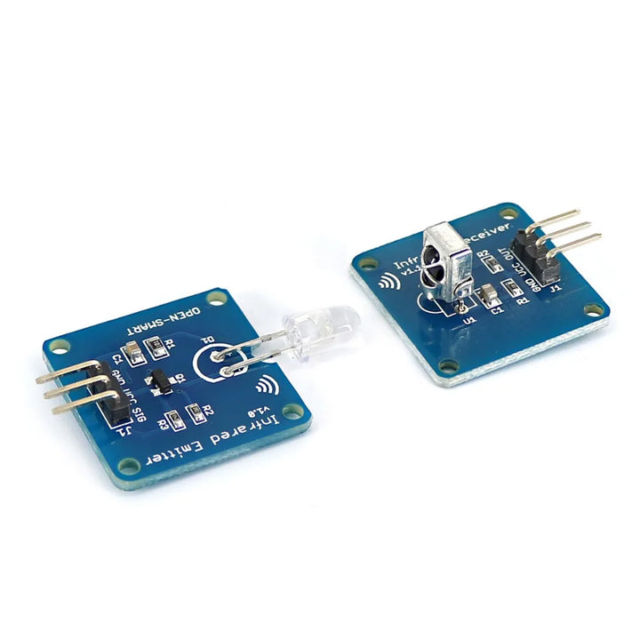 1Set Infrared Transceiver Infrared Transmitter IR Emitter Module + IR Receiver Module Infrared Receiver 38KHz 940nm for Arduino