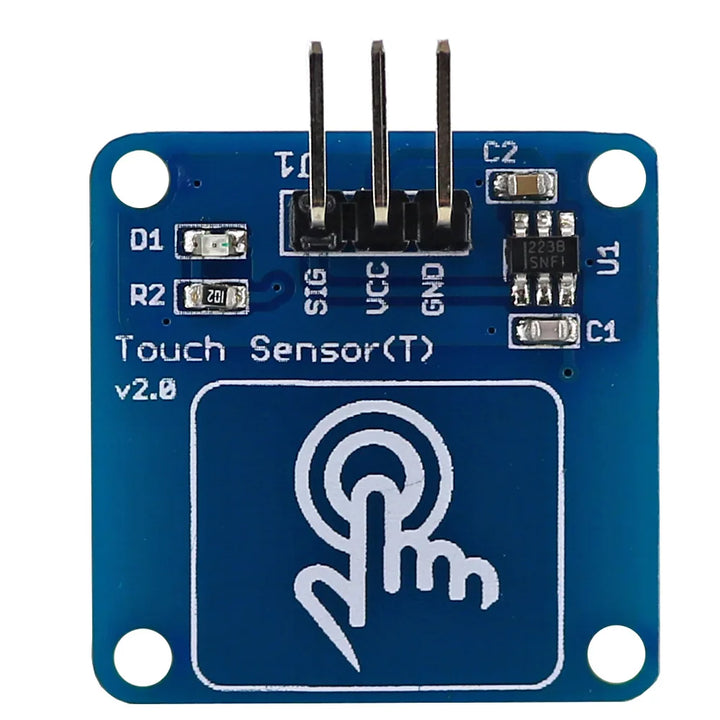 Toggle Mode Touch Sensor Switch Module Gold-plating TTP223B Digital Capacitive Increase the Filter Circuit Board for Arduino