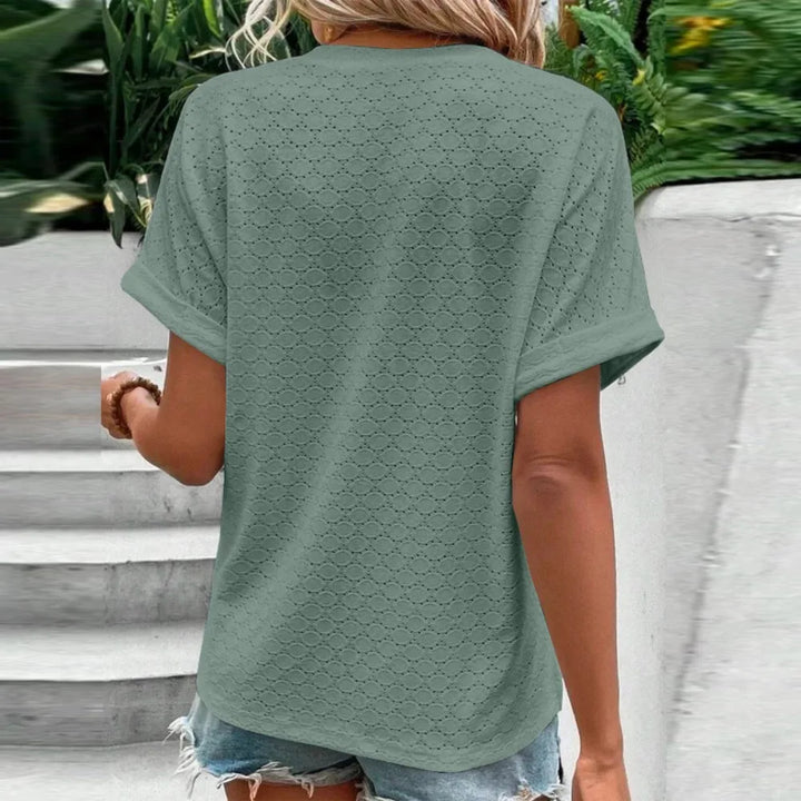 Women Top Women Elegant Summer Streetwear Tees T-Shirts