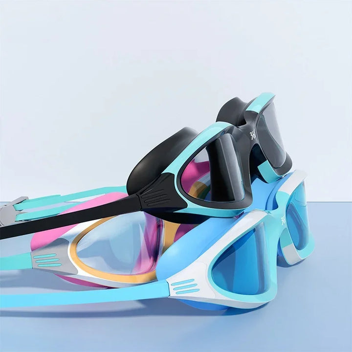 Swimming Goggles  Anti Fog Silicon Swimming Cap Water Sports Equipment