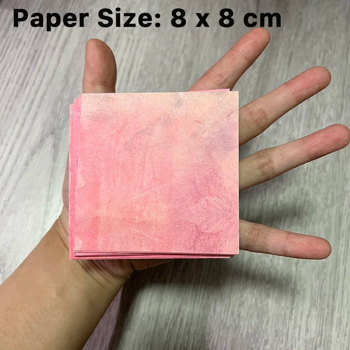 Rainbow Color Texture Craft Paper Scrapbooking Material Paper Pack 150 Pcs