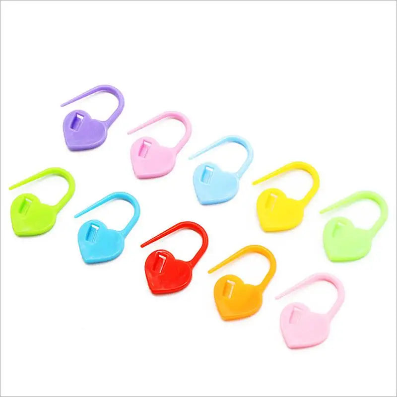 Locking Stitch Markers Crochet Knitting Tools Mixed Color 20/50pcs