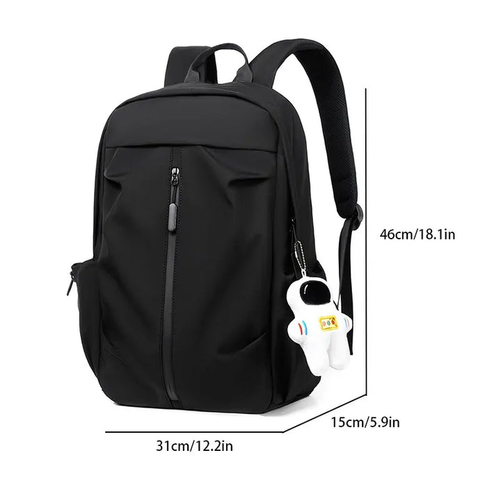 Computer Backpack With Pendant Men And Women- 1 14 Inch Large Capacity