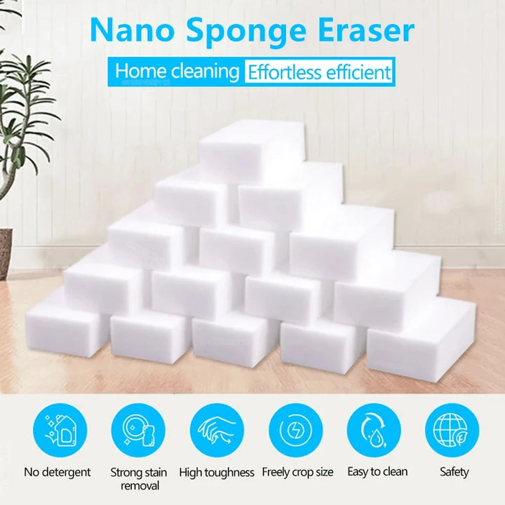Melamine Sponge Eraser Cleaner Cleaning Sponges 10*6*2cm