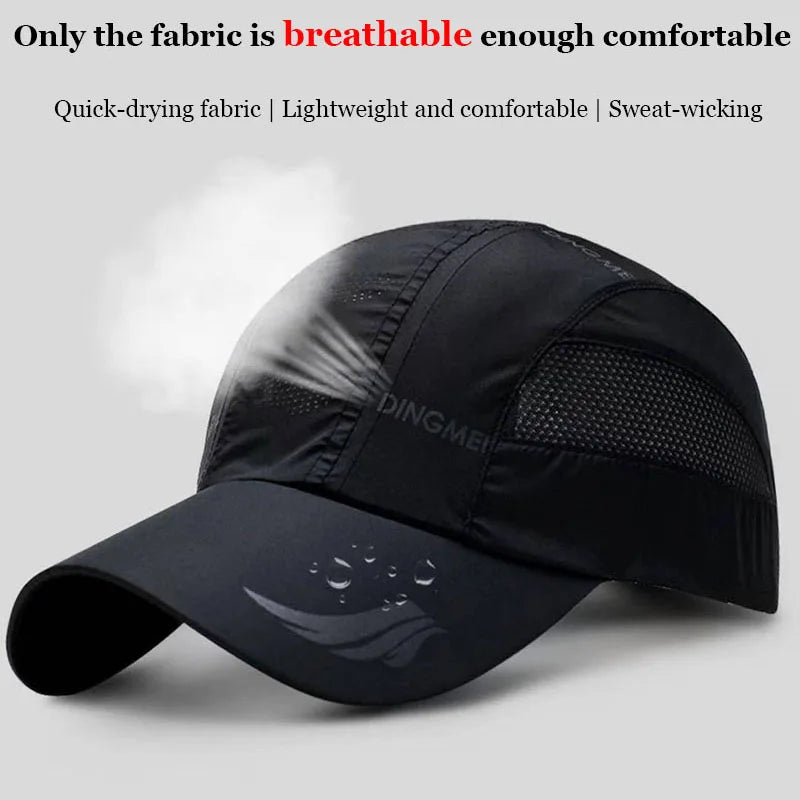 Sports/ Running/ Golf Sweat Baseball Cap Mesh Hat