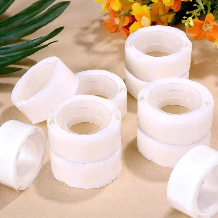 1/10 Roll Double-sided Adhesive Dots Transparent Removable Balloon Adhesive Tape Glue