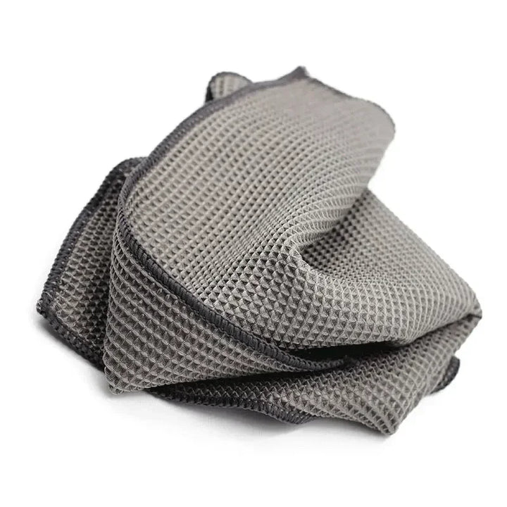 Drying Microfiber Towel for Car/ Window/Detailing /Kitchen Waffle Weave 40*40cm 2PC