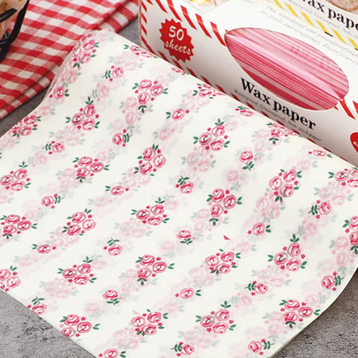 Wax Paper Food Grade Wrapping Paper 10/50PCS