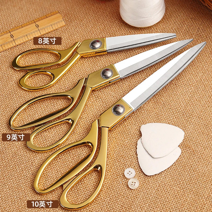 Professional Tailor Scissors Vintage Sewing Scissors Stainless Steel Shears for Fabric Clothes