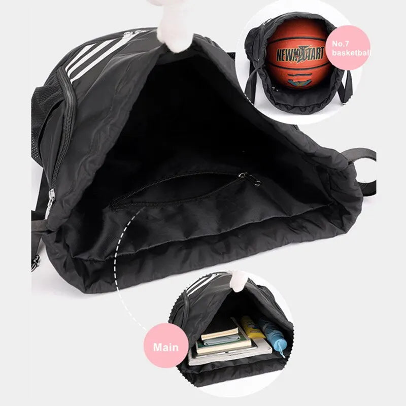 Basketball Backpack Travel Sports Bag Basketball Pouch