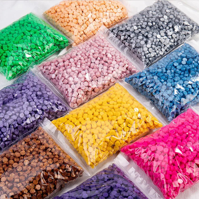 Sealed Wax DIY Stamp Sealed Wax Particle Material 200PCS 36 Colors